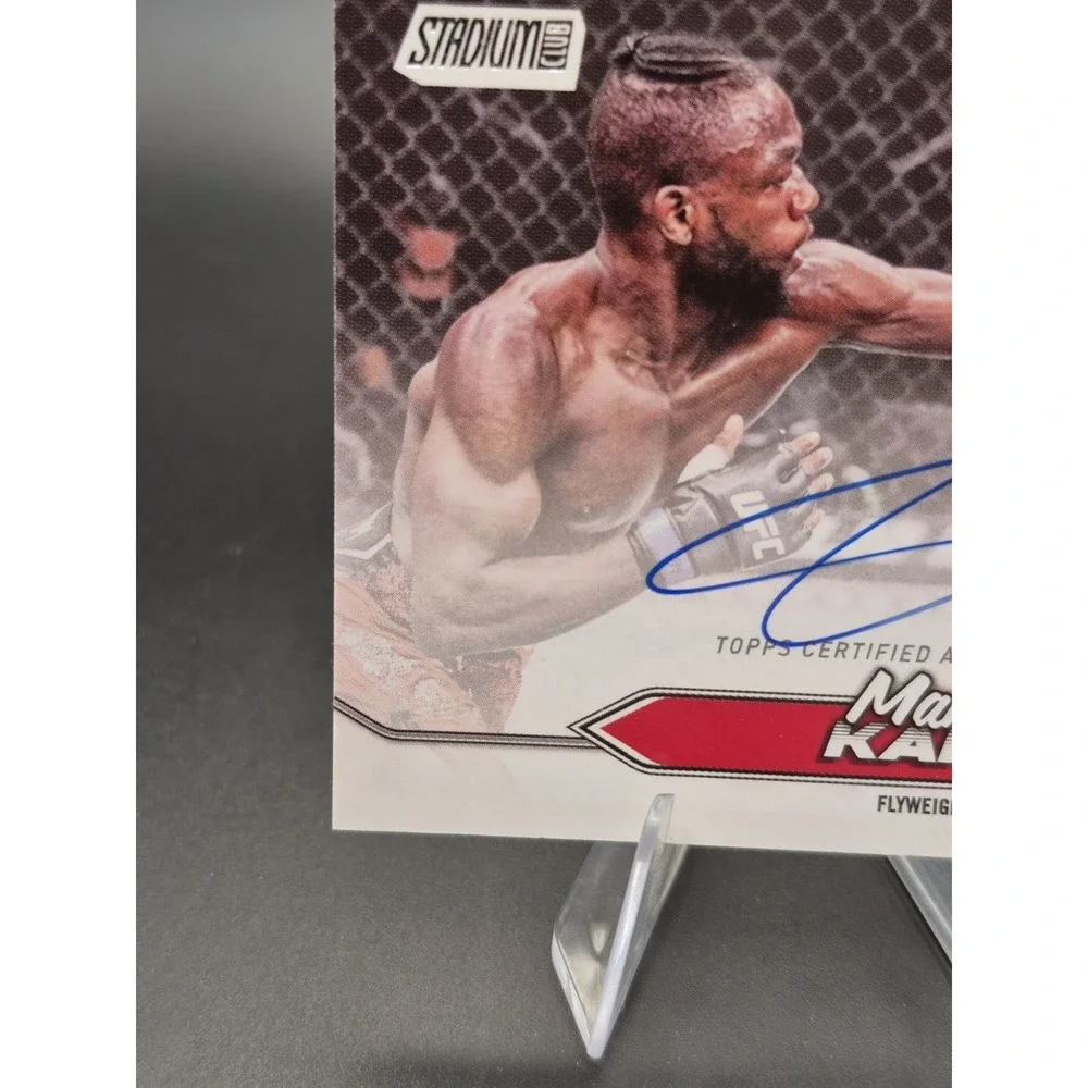 2025 Topps Stadium Club UFC Manel Kape #BCA-MKE Autograph